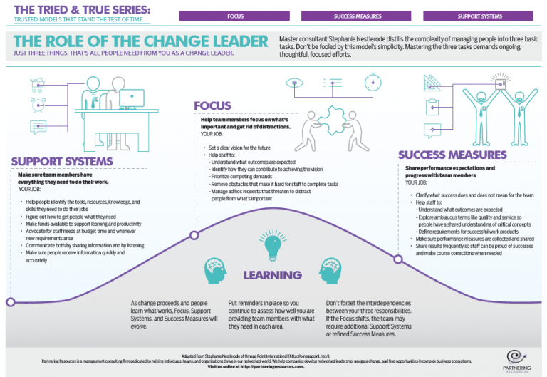 Three Jobs of the Change Leader